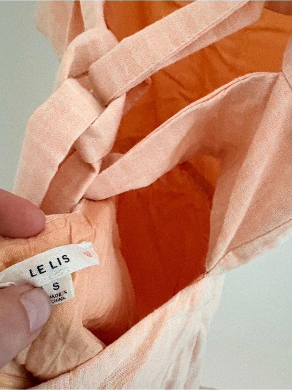 Le Lis Cotton Blend Mini Dress
